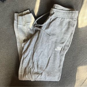 Grey nike joggers